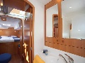 Cabin with toilet